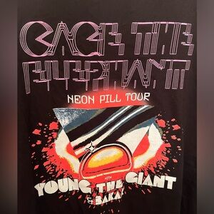 Brand New Cage the Elephant/Young the Giant/Bakar Tour merch 2024